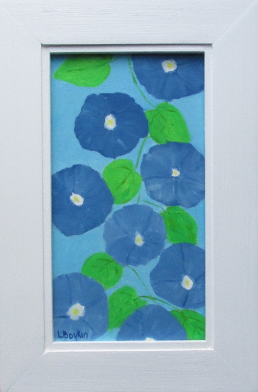 blue flowers