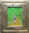 girl on path